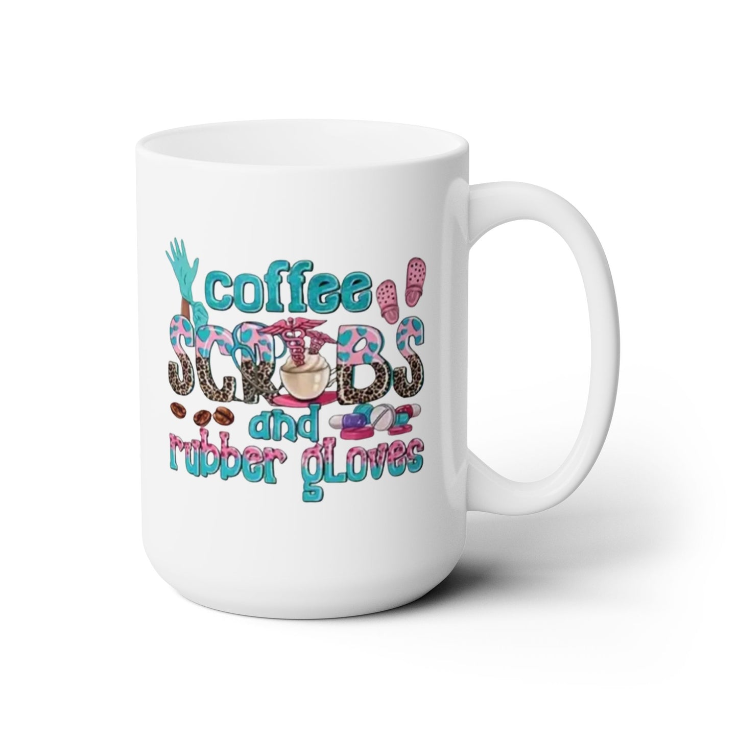 Nurse Ceramic Mug 15oz contact seller for right handed mug