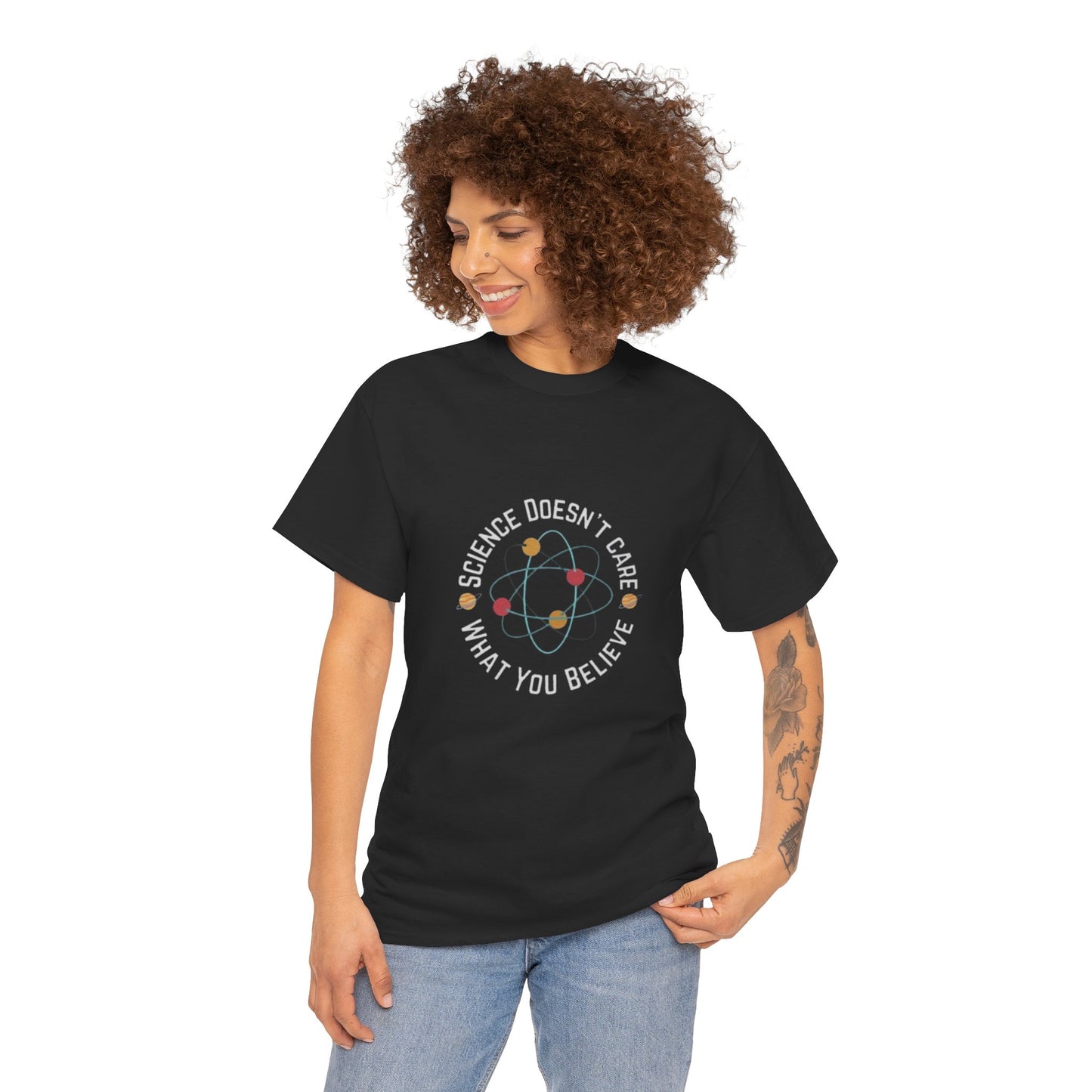 Science humor Heavy Cotton Tee