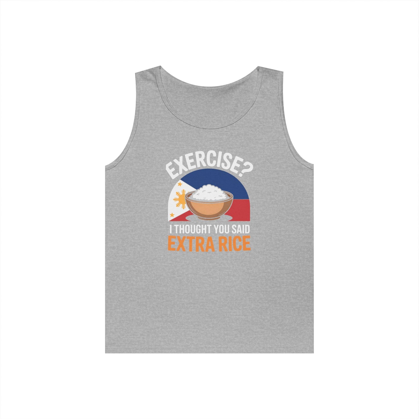 Rice Lover Tee, Filipino Spirit Shirt, Funny tank top, Unisex Rice T-Shirt, Humorous Foodie Top