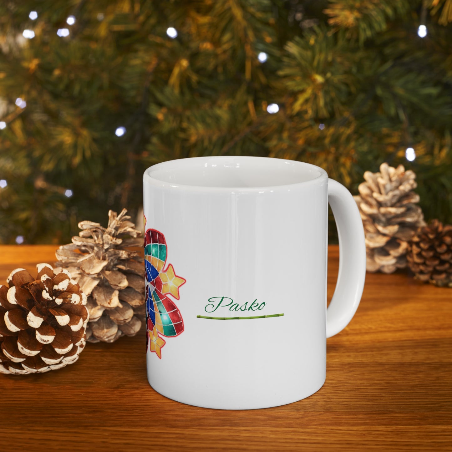 Maligayang pasko 1 Ceramic Mug 11oz