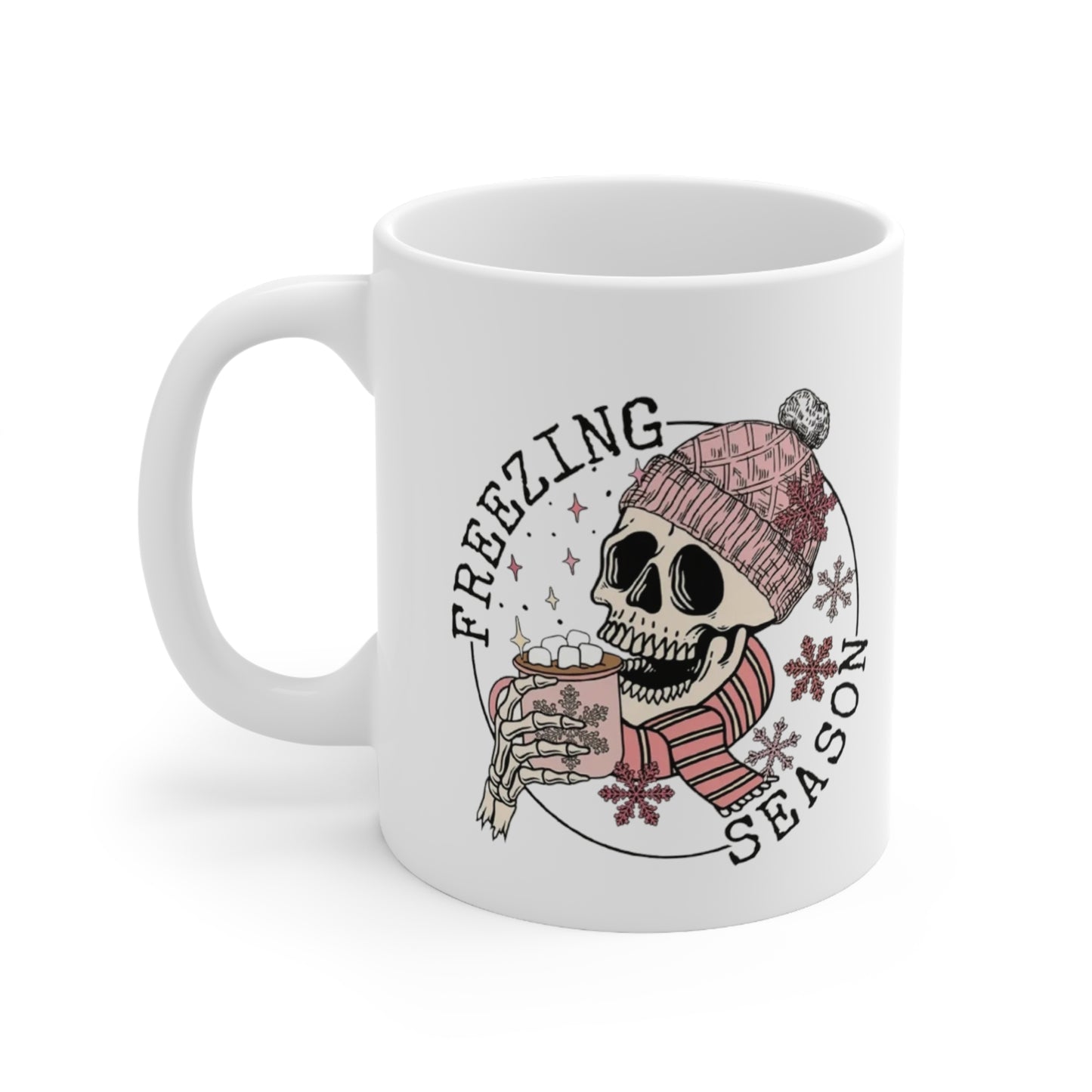 Christmas Chilli skull Ceramic Mug 11oz