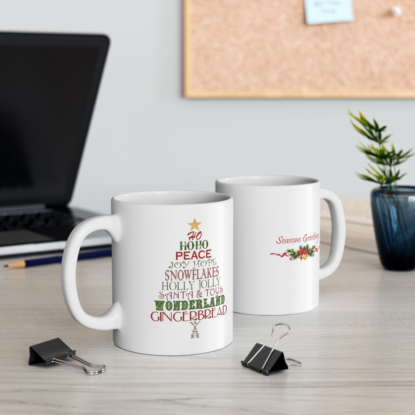 Holiday Ceramic Mug 11oz