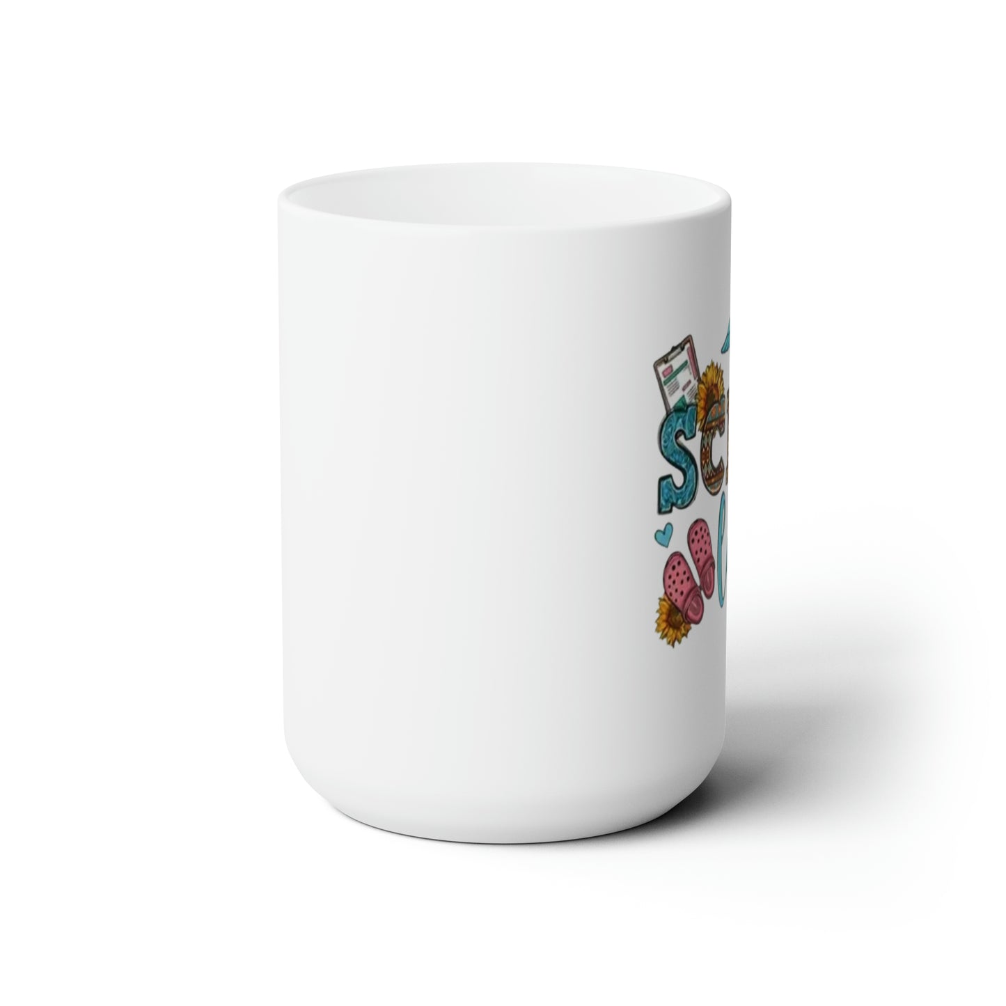 Medical field Ceramic Mug 15oz contact seller for right handed mug