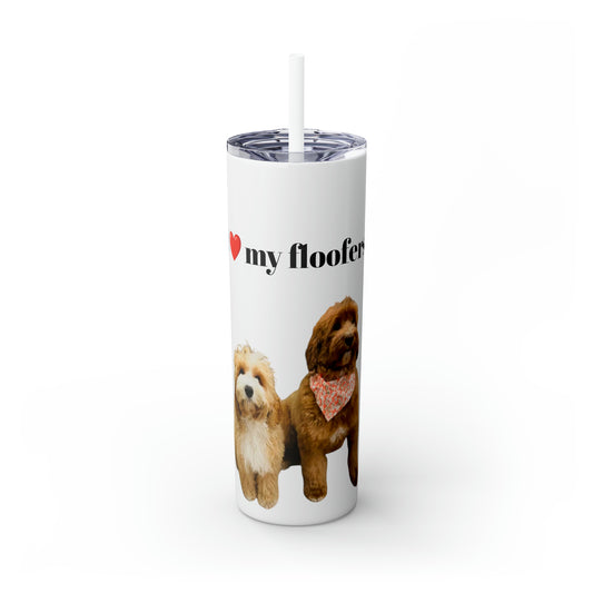 Customize Skinny Tumbler with Straw, 20oz