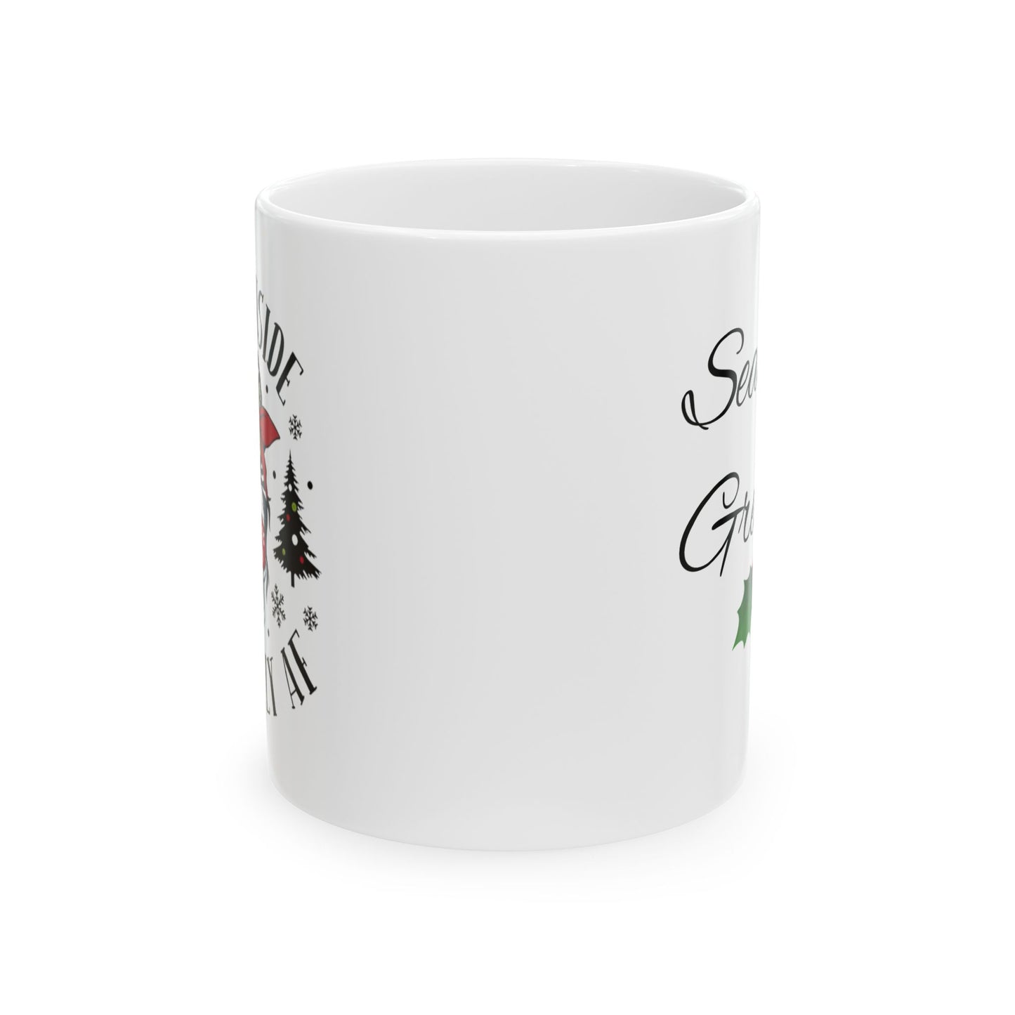 Jolly AF.  Ceramic Mug 11oz