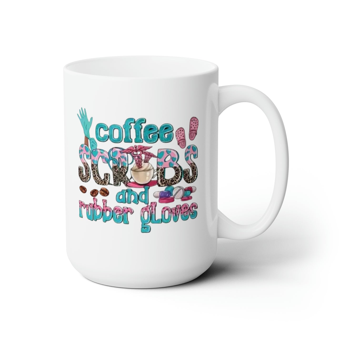 Nurse Ceramic Mug 15oz contact seller for right handed mug