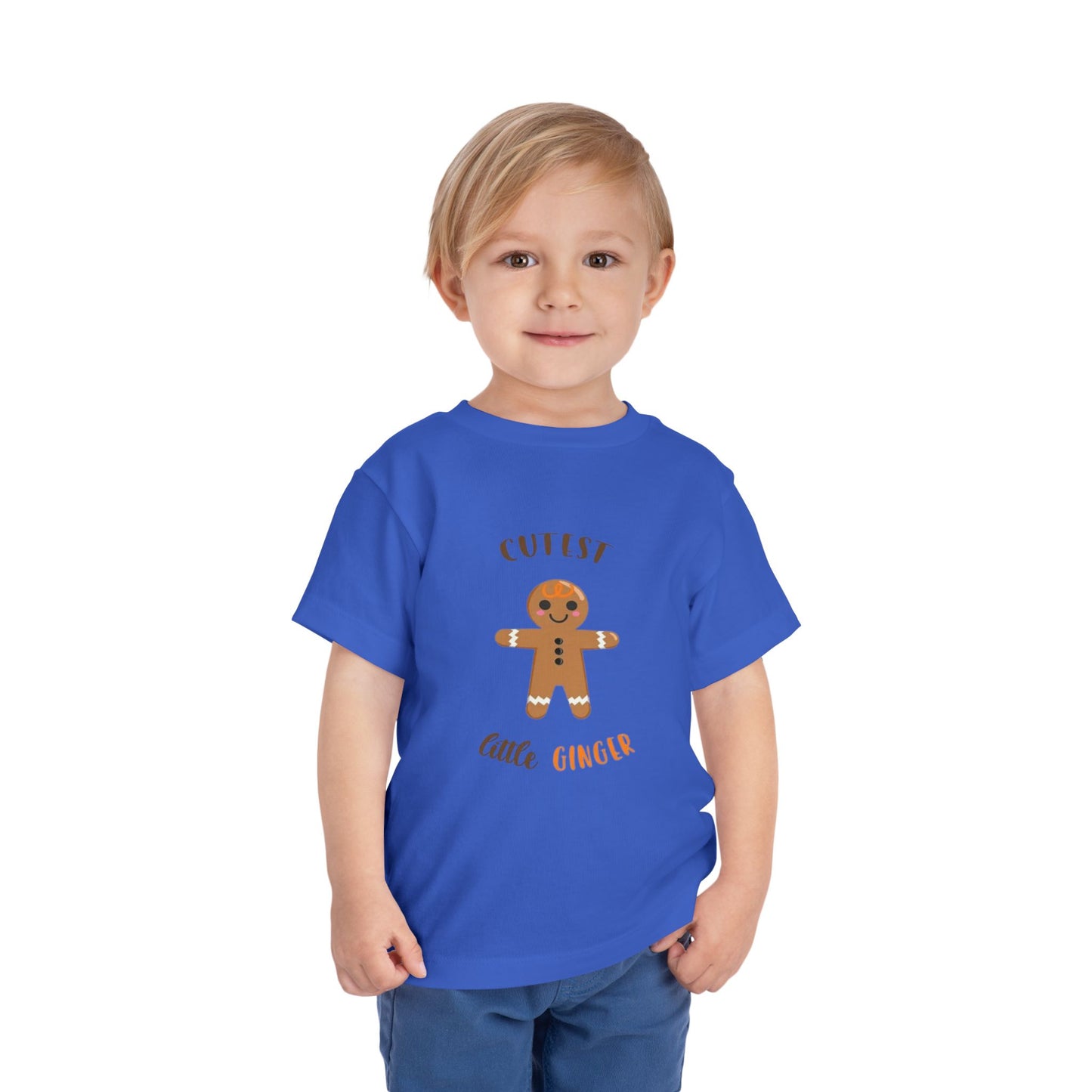 Cutest Little Ginger Shirt, Custom Christmas Family Outfits,  Holiday Matching Shirts, Gingerbread Man Tee, Xmas Gift, Baby Onesie