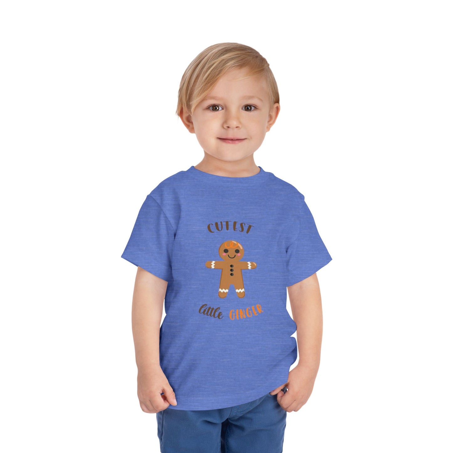 Cutest Little Ginger Shirt, Custom Christmas Family Outfits,  Holiday Matching Shirts, Gingerbread Man Tee, Xmas Gift, Baby Onesie