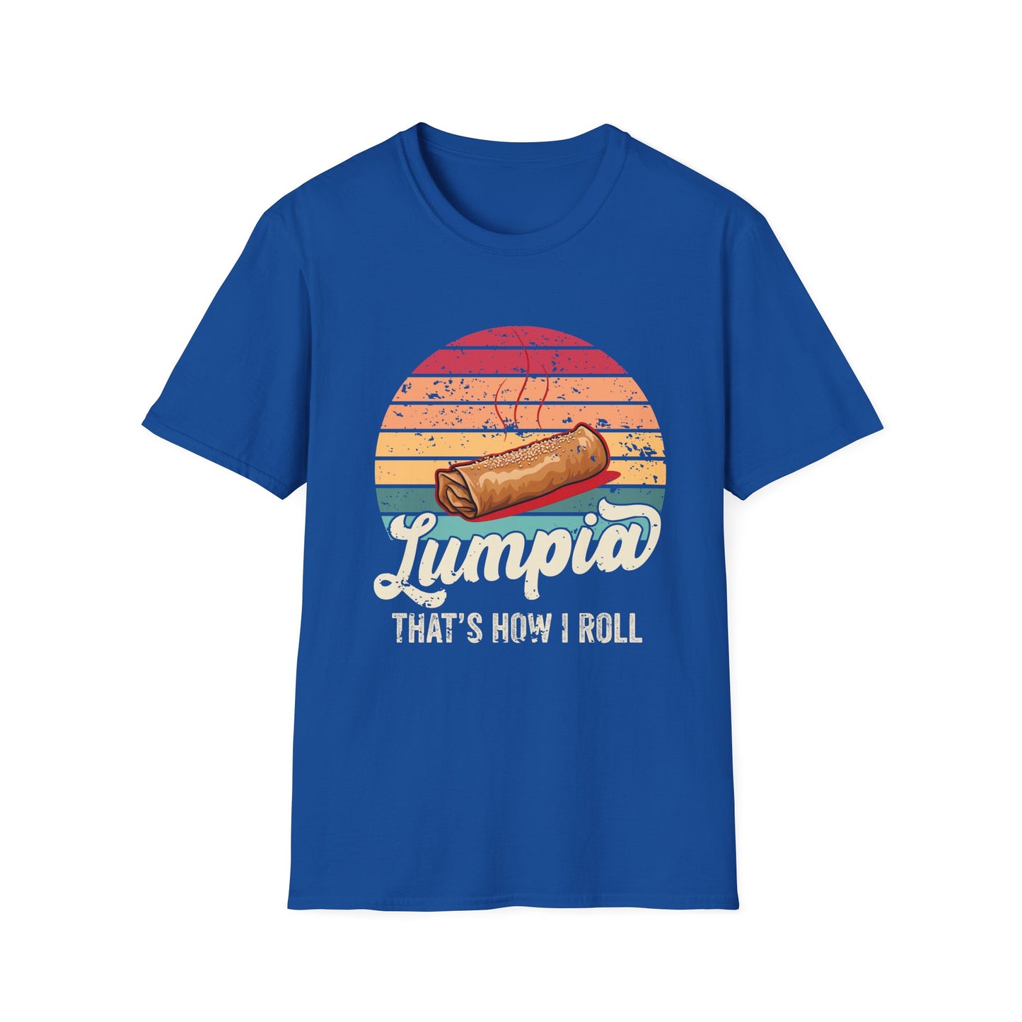 Filipino Lumpia T-Shirt, Pinoy Food Shirt, How I Roll Tee, Gift for Filipino Friend, Kababayan Apparel