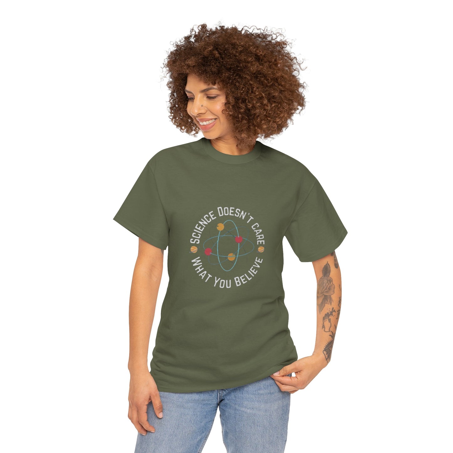 Science humor Heavy Cotton Tee