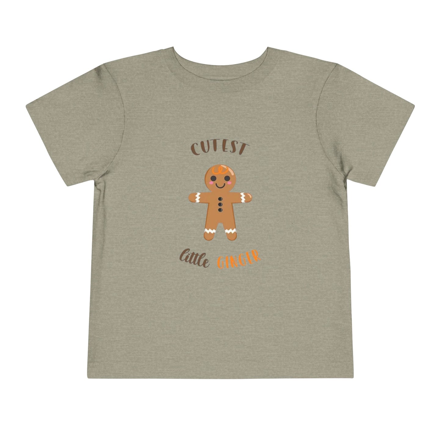 Cutest Little Ginger Shirt, Custom Christmas Family Outfits,  Holiday Matching Shirts, Gingerbread Man Tee, Xmas Gift, Baby Onesie