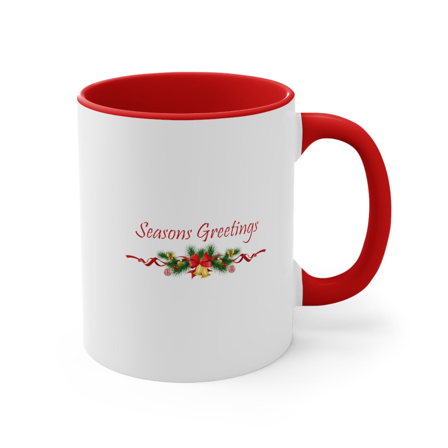 Christmas vibes Accent Coffee Mug, 11oz