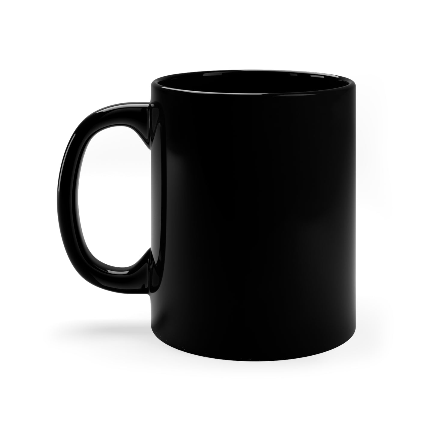 HOPE 11oz Black Mug contact seller for right handed mug