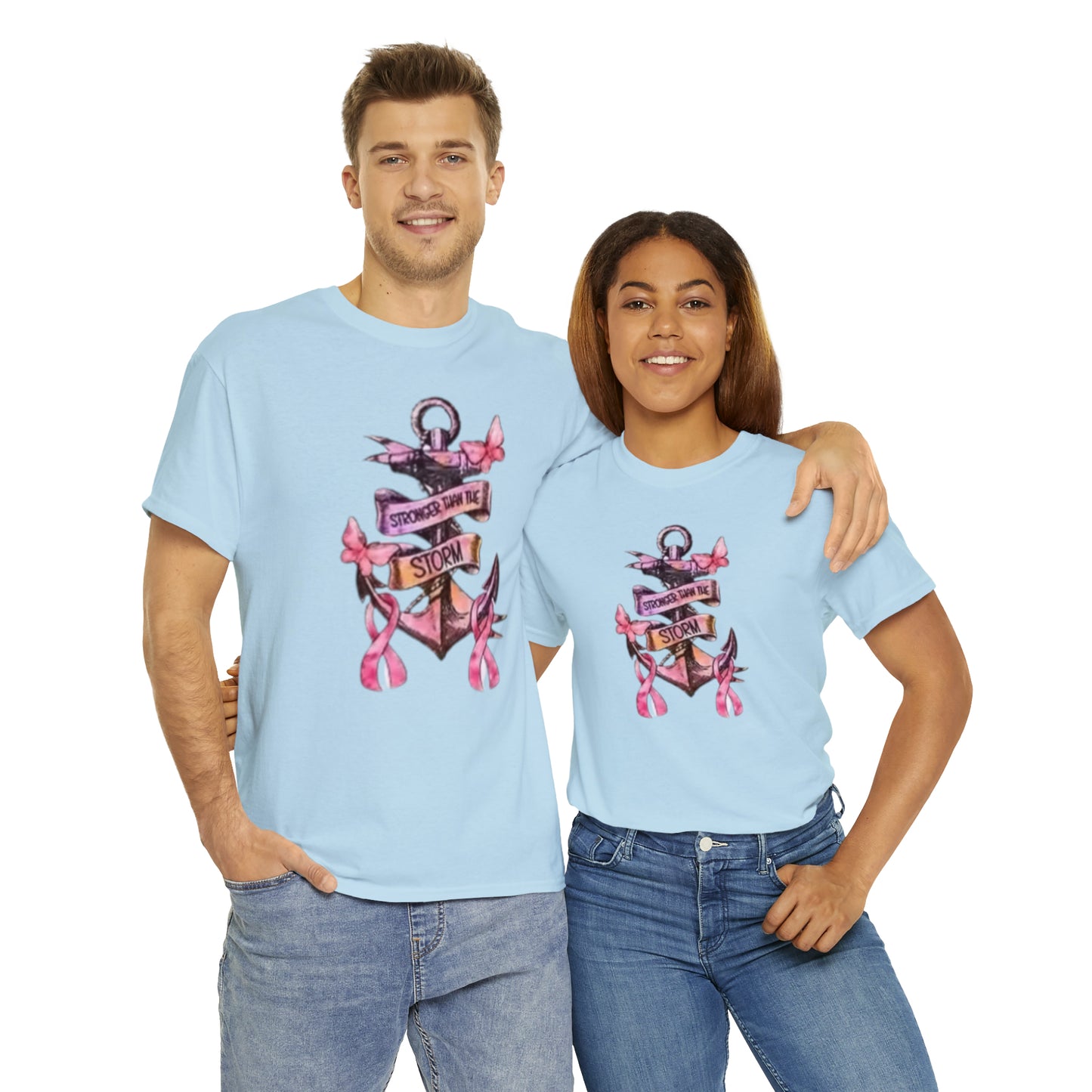 Cancer awareness  Unisex Heavy Cotton Tee