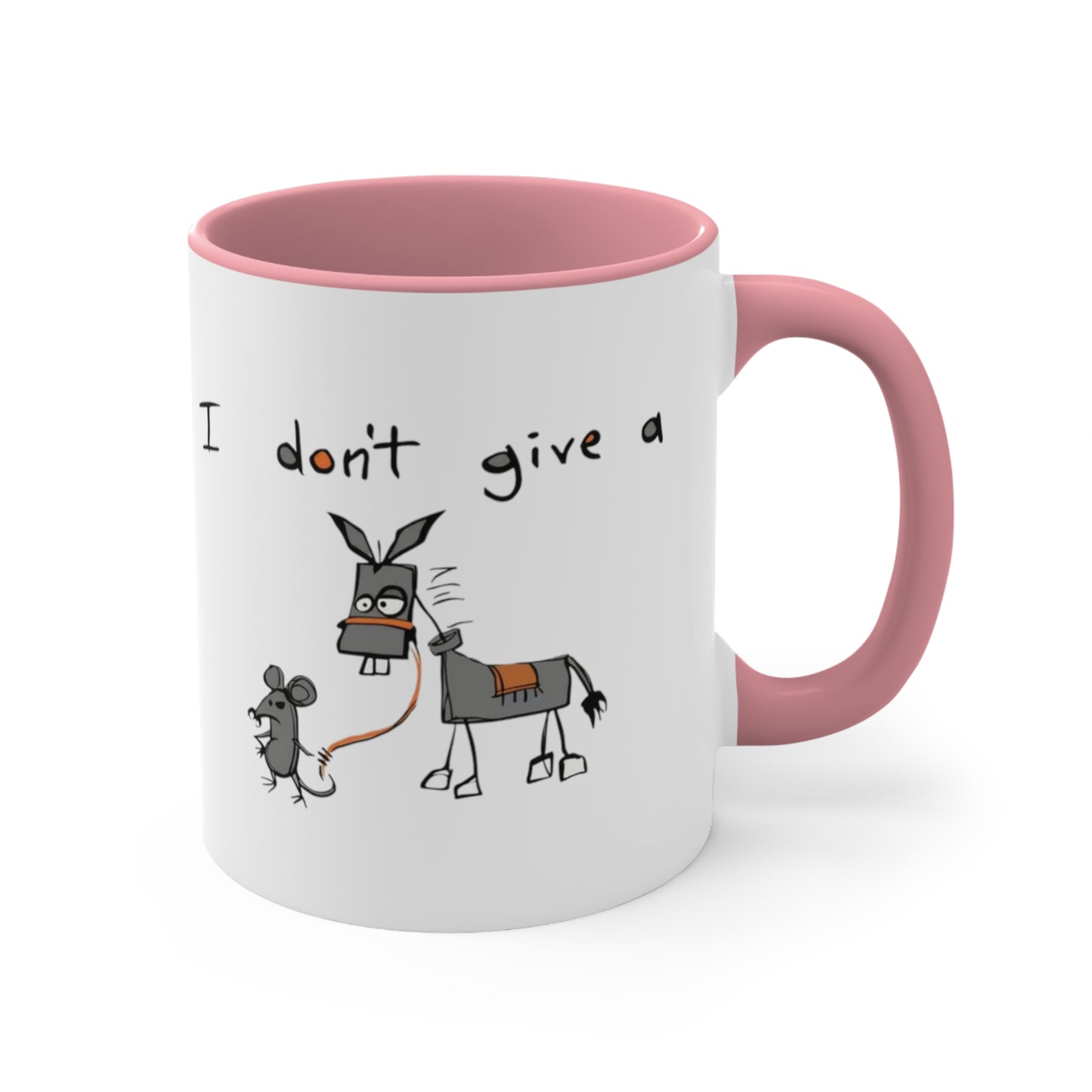 Funny rats ass Accent Coffee Mug, 11oz