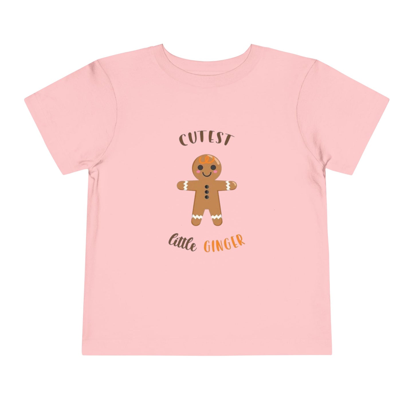 Cutest Little Ginger Shirt, Custom Christmas Family Outfits,  Holiday Matching Shirts, Gingerbread Man Tee, Xmas Gift, Baby Onesie