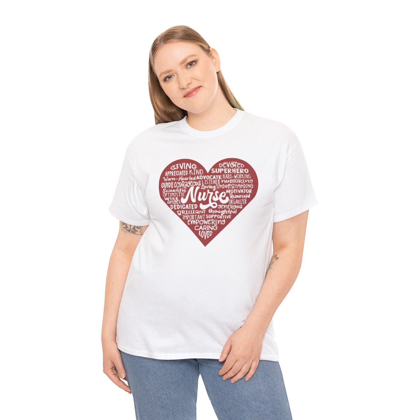 NURSE Heart Cotton Tee