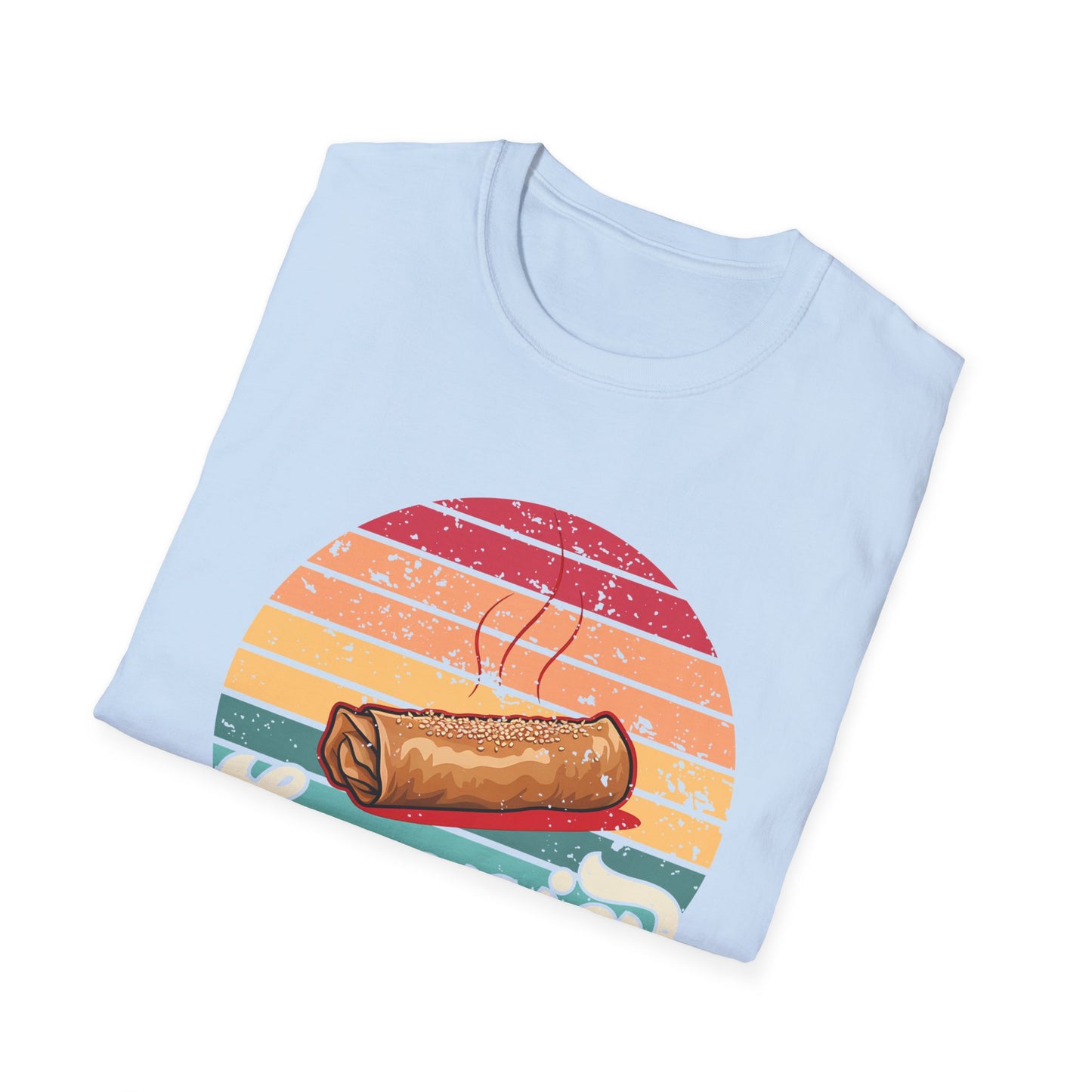 Filipino Lumpia T-Shirt, Pinoy Food Shirt, How I Roll Tee, Gift for Filipino Friend, Kababayan Apparel