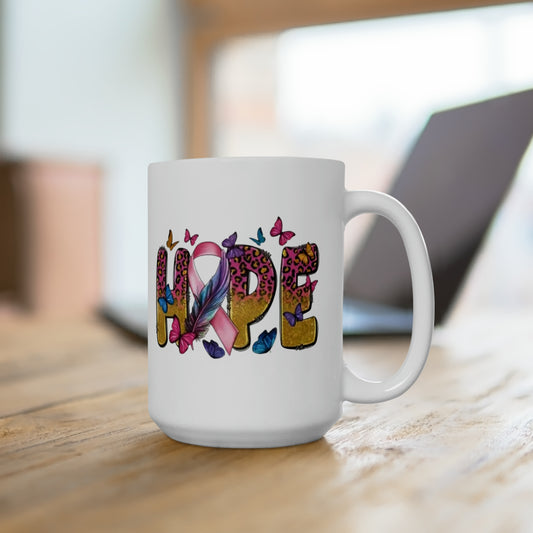 Hope Ceramic Mug 15oz contact seller for right handed mug