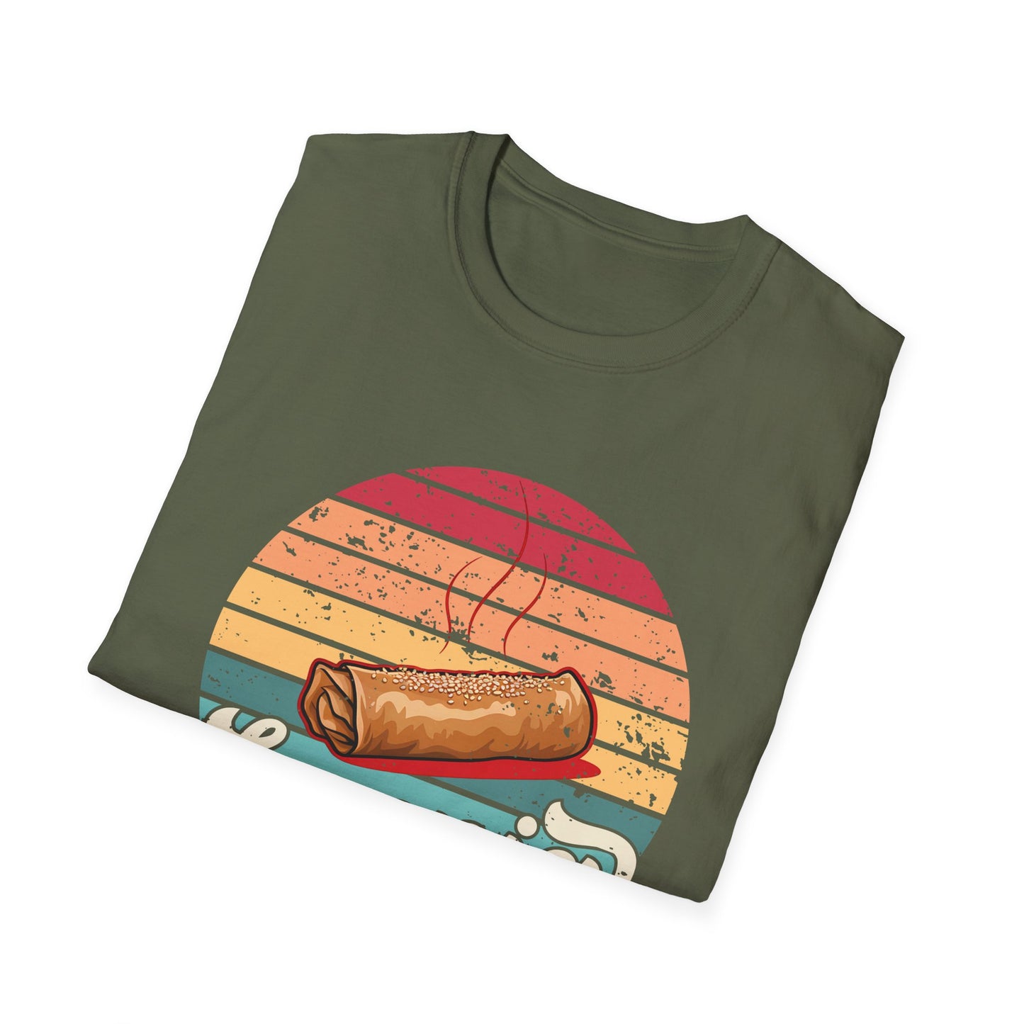 Filipino Lumpia T-Shirt, Pinoy Food Shirt, How I Roll Tee, Gift for Filipino Friend, Kababayan Apparel