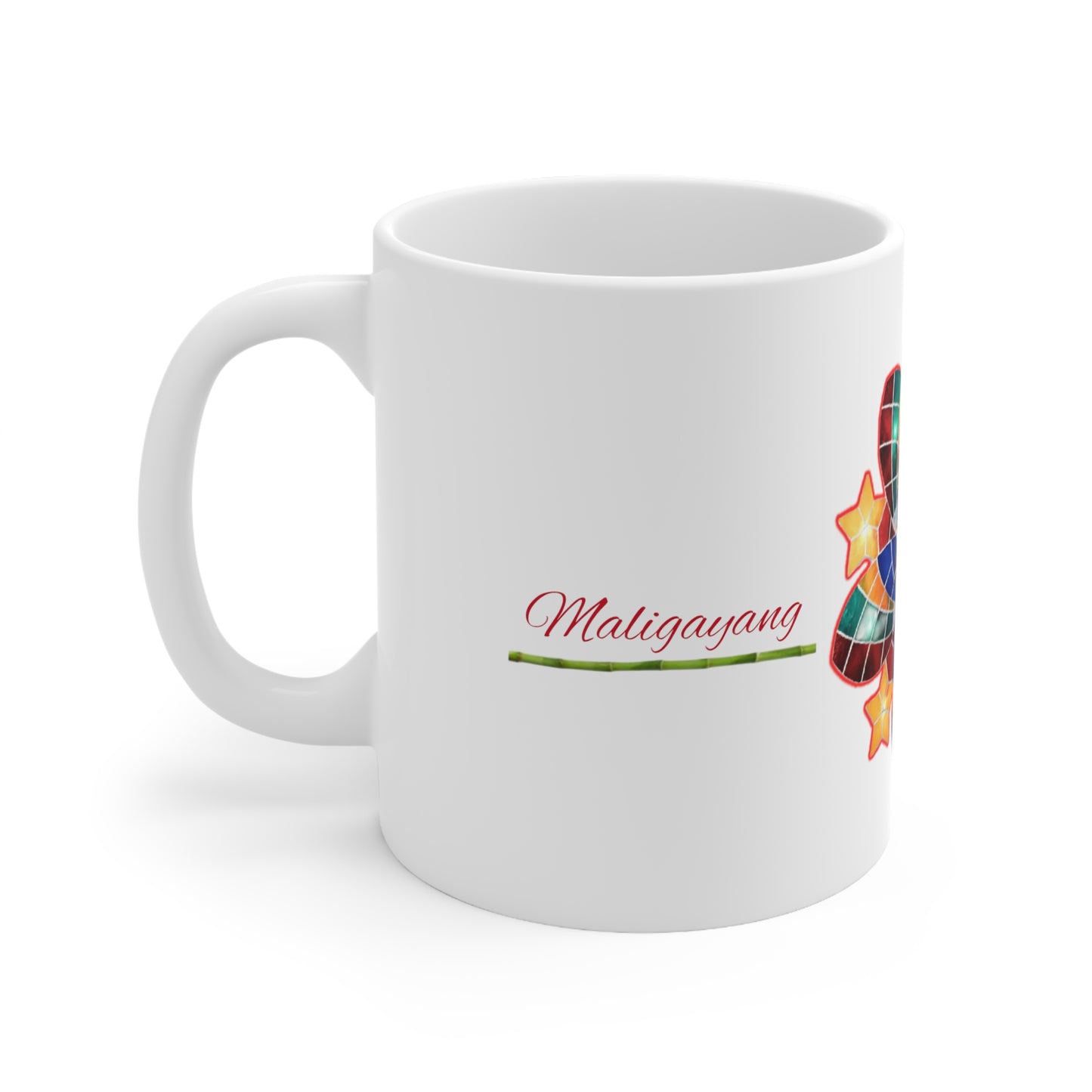 Maligayang pasko 1 Ceramic Mug 11oz