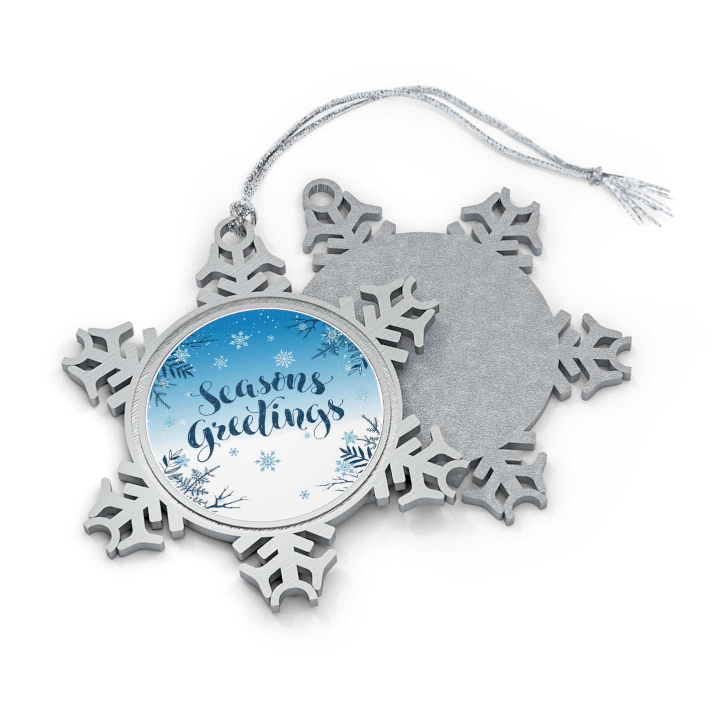 Pewter Snowflake Ornament