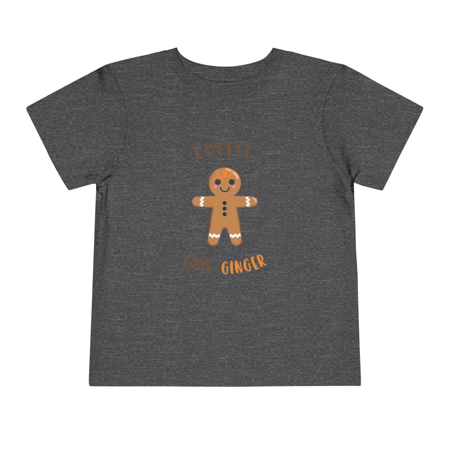 Cutest Little Ginger Shirt, Custom Christmas Family Outfits,  Holiday Matching Shirts, Gingerbread Man Tee, Xmas Gift, Baby Onesie