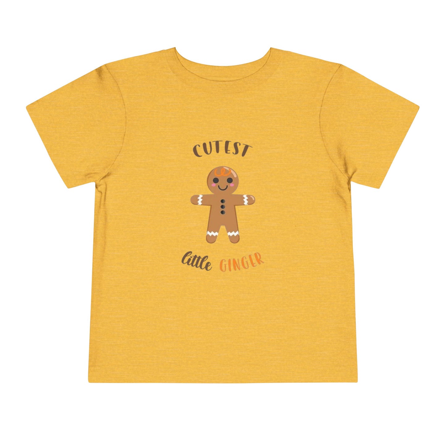 Cutest Little Ginger Shirt, Custom Christmas Family Outfits,  Holiday Matching Shirts, Gingerbread Man Tee, Xmas Gift, Baby Onesie