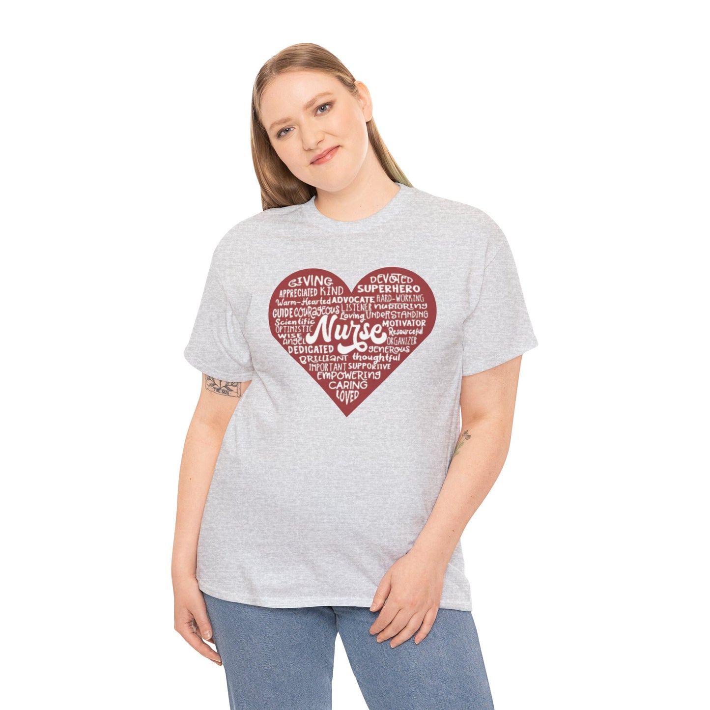 NURSE Heart Cotton Tee