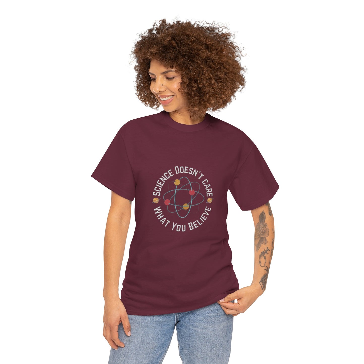 Science humor Heavy Cotton Tee