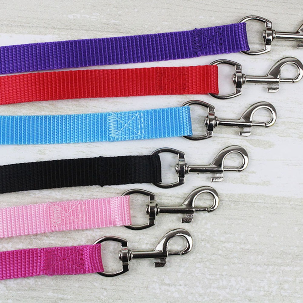 Light Portable Nylon Dog Leash for Small Dogs Pet Puppy Walking Leads Traction Rope Cat Leashes Cost-effective Pet Shop Products