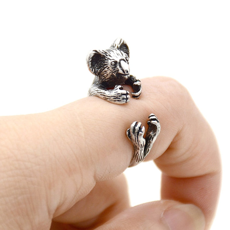 Vintage 3D Basset Hound&Labrador&Shih Tzu&Pug Rings For Women Anel Animal Ring Dog Anillos Couple Ring Men Jewelry Lover Gift