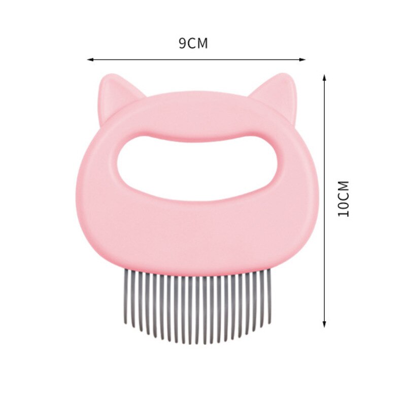 Pet Dog Cat Combs Hair Remover Brush Pet Grooming Tools Dog Massage Comb Brush Cute Handle Remove Loose Hairs Pets Cats Supplies