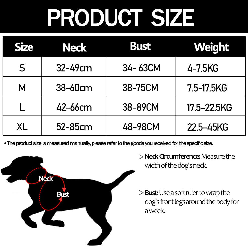 Dog Harness Reflective Harness Vest Outdoor Walking Training Vest With Handle For Golden Retriever Medium Large Dogs Accessories