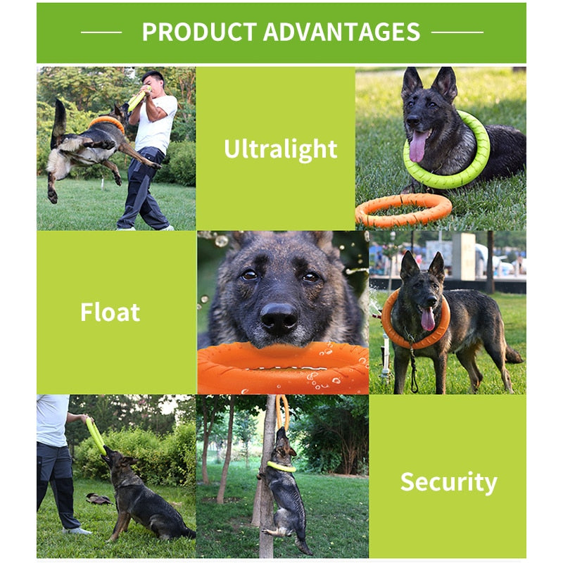 Mini Dog Toys Training Ring Puller Puppy Flying Disk Chewing Toy Outdoor Interactive Toys For Dogs Game Playing Toys For The Dog