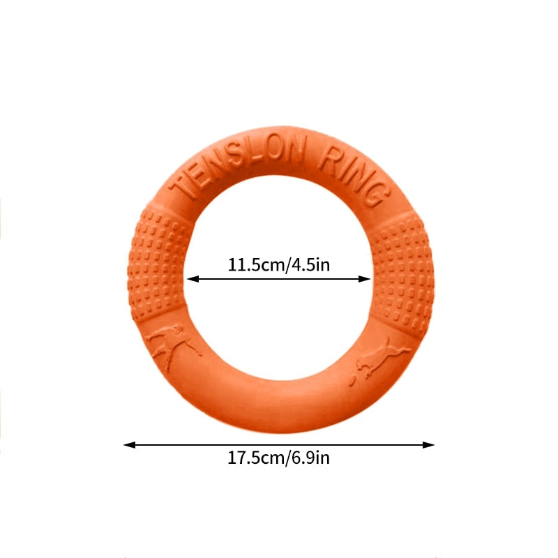 Mini Dog Toys Training Ring Puller Puppy Flying Disk Chewing Toy Outdoor Interactive Toys For Dogs Game Playing Toys For The Dog