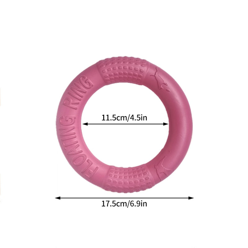 Mini Dog Toys Training Ring Puller Puppy Flying Disk Chewing Toy Outdoor Interactive Toys For Dogs Game Playing Toys For The Dog