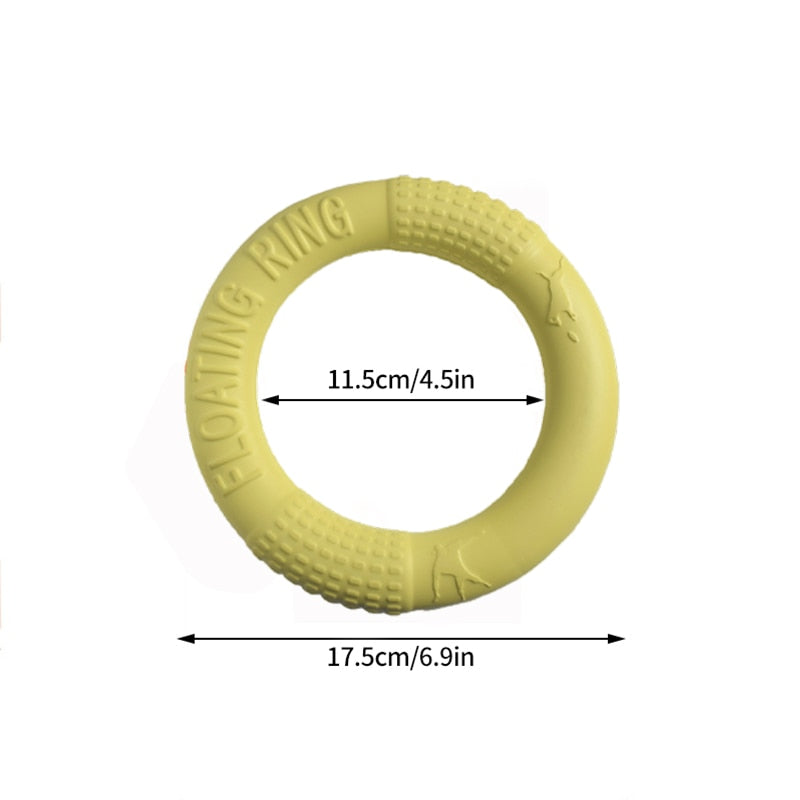 Mini Dog Toys Training Ring Puller Puppy Flying Disk Chewing Toy Outdoor Interactive Toys For Dogs Game Playing Toys For The Dog