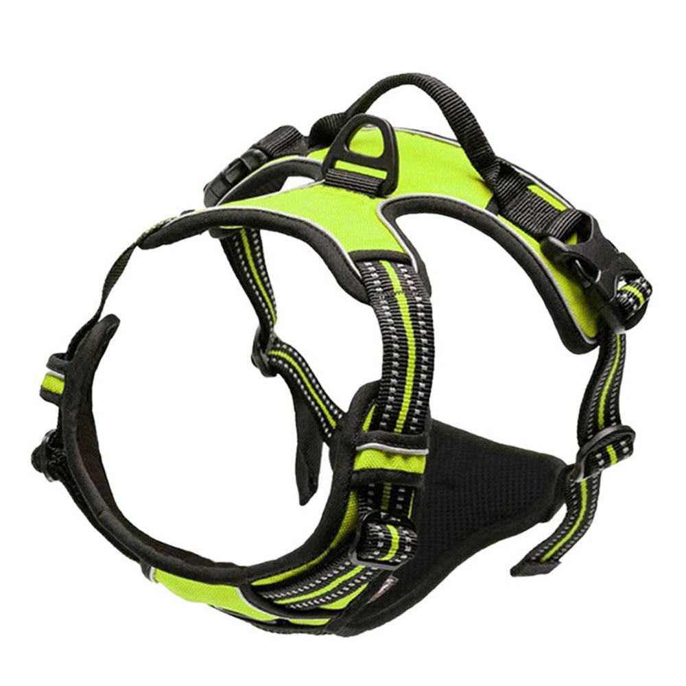 Dog Harness Reflective Harness Vest Outdoor Walking Training Vest With Handle For Golden Retriever Medium Large Dogs Accessories