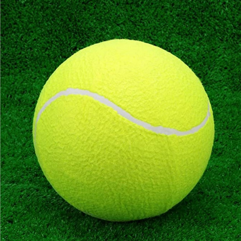 Pet Dog Toy 9.5Inch Ball Inflatable Giant Tennis Training Chewing Product Interactive Plush Stuffed Toys Dog Accessories