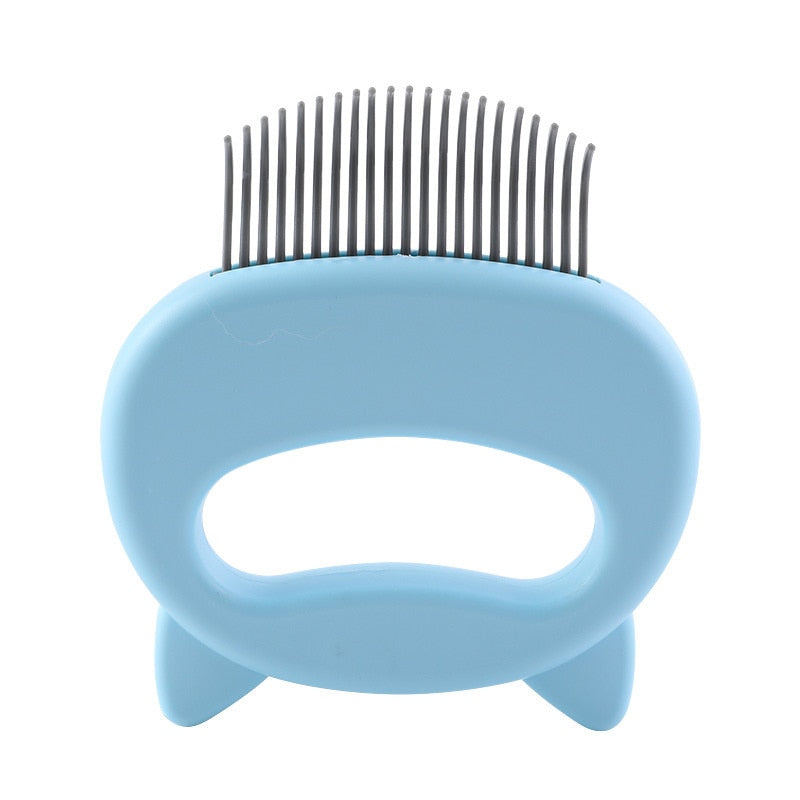 Pet Dog Cat Combs Hair Remover Brush Pet Grooming Tools Dog Massage Comb Brush Cute Handle Remove Loose Hairs Pets Cats Supplies