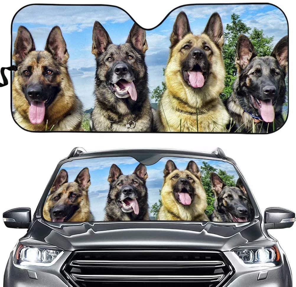 dog breed  Car SunShade, Dog Car Sun Shade, Car Accessories PHT212107A70STYLE FOR CAR