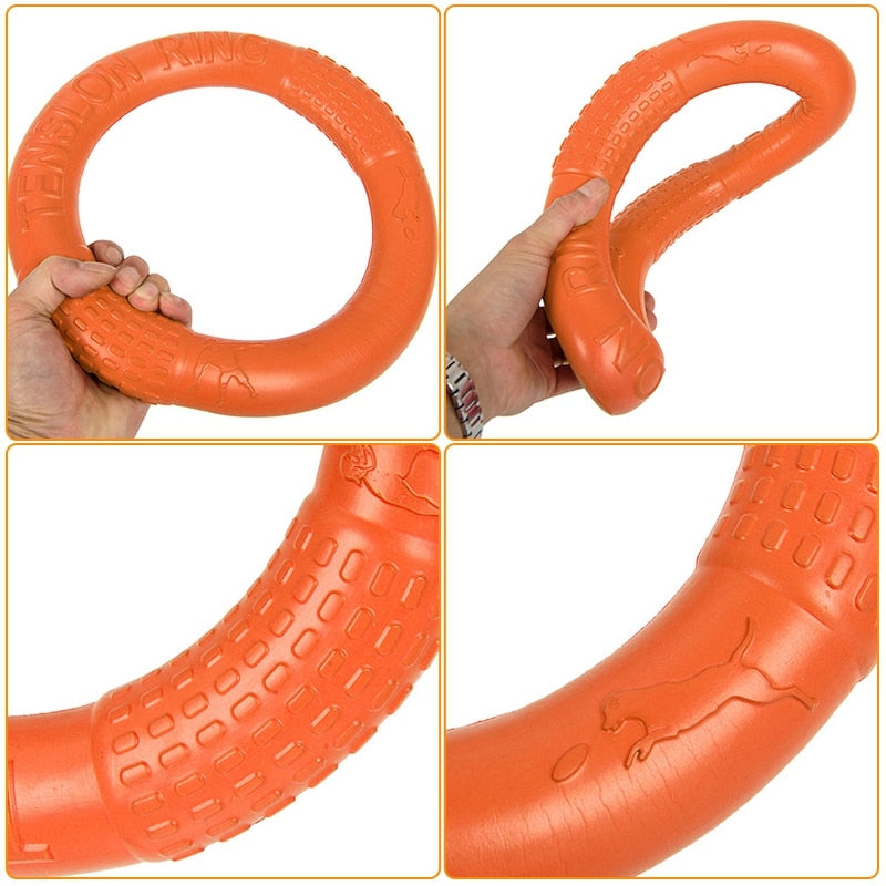 Mini Dog Toys Training Ring Puller Puppy Flying Disk Chewing Toy Outdoor Interactive Toys For Dogs Game Playing Toys For The Dog