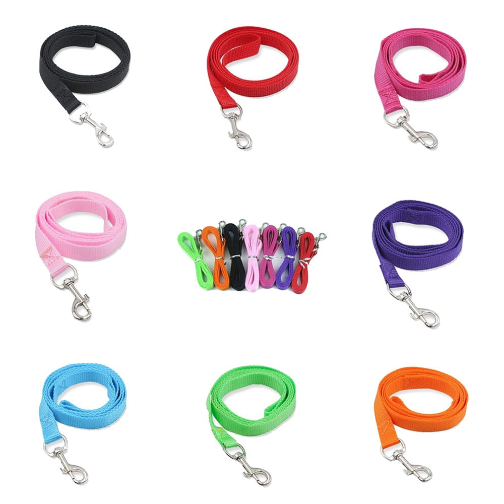 Light Portable Nylon Dog Leash for Small Dogs Pet Puppy Walking Leads Traction Rope Cat Leashes Cost-effective Pet Shop Products