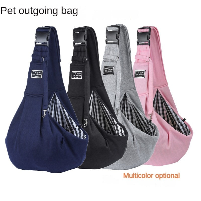 Pet Dog Carrier Bag Outdoor Travel Puppy Breathable Shoulder Fold Backpack Dogs Comfort Crossbody Handbag Kitten Transport Pets