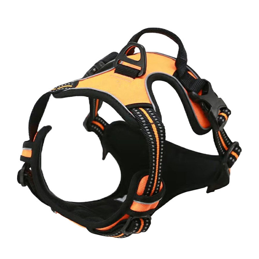 Dog Harness Reflective Harness Vest Outdoor Walking Training Vest With Handle For Golden Retriever Medium Large Dogs Accessories