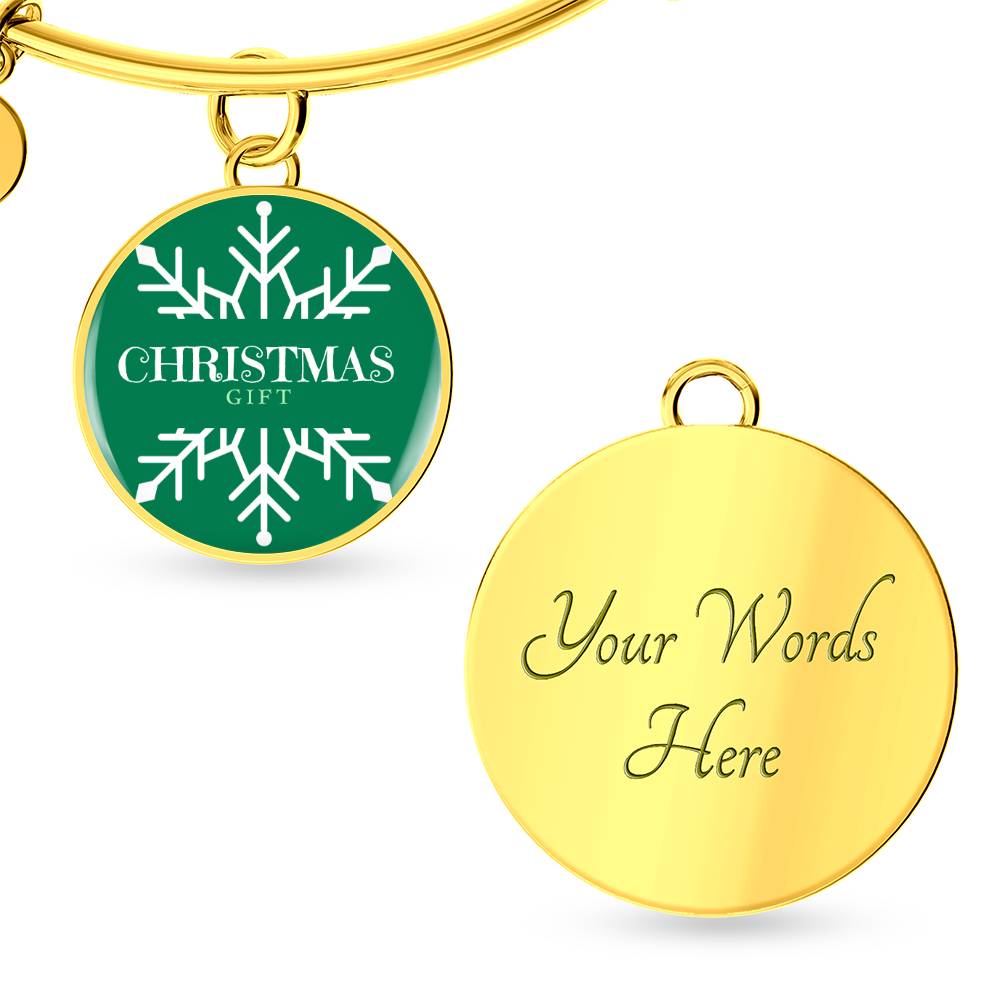 Circle Bangle gift with Custome picture of kid, pets and or significant other