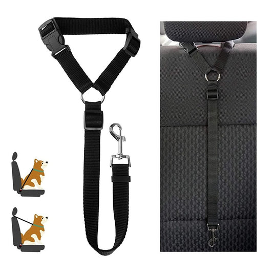 Pet Products Universal Practical Cat Dog Safety Adjustable Car Seat Belt Harness Leash Puppy Seat-belt Travel Clip Strap Leads